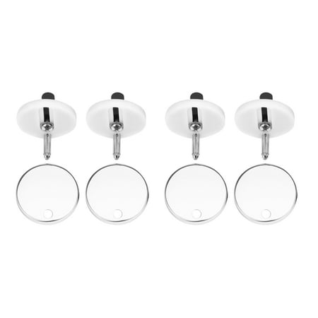 

4pcs New Sets Toilet Screws Top Fix Hinge Pack Repair Tool Replacement