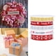 thumbnail image 5 of Cintas de satén con forma de corazón para envolver regalos de San Valentín, cintas para el pelo DIY 5 rollos, 5 of 9