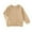 Khaki, variant on SUXIAN Toddler Kids Baby Boy Girl Crewneck Sweatshirt Long Sleeve Solid Color Pullover Top Casual Spring Fall Grey 3-4 Years