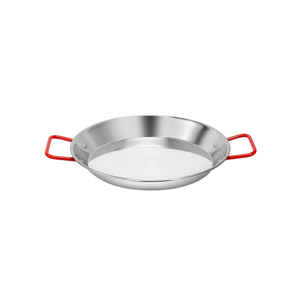 ACCEDE Paella Pan Frying Pan Double frying pan, stainless seafood Ear