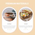 thumbnail image 4 of 4 Pcs Contenants à Sandwich Boîtes à Lunch Boîte de Rangement pour Pain avec Couvercle, 4 of 5