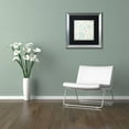 thumbnail image 3 of Trademark Fine Art "Toile Fabrics XI" Canvas Art by Color Bakery Black Matte, Silver Frame, 3 of 4