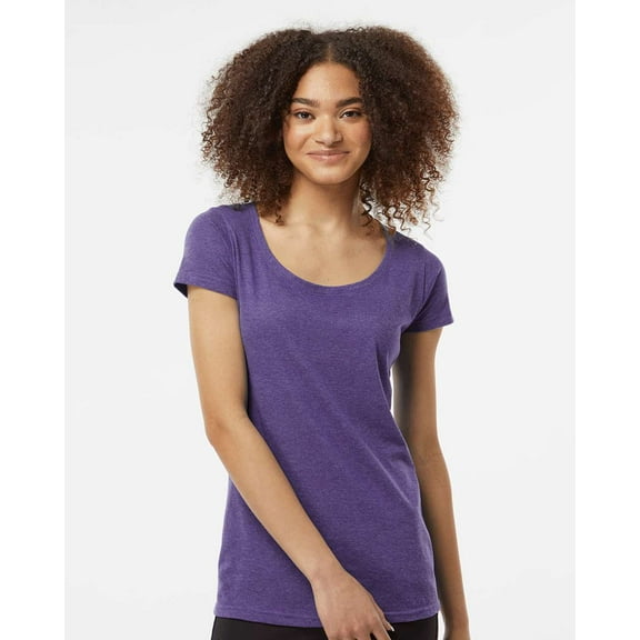 Tultex New MMsF Women's Poly-Rich Scoop Neck T-Shirt