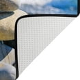 thumbnail image 5 of SKYSONIC 72x48in Summer Beach Area Rug, Relax Nature Sea Stone Non-Slip Floor Carpet for Indoor Living Dining Room and Bedroom Area, 5 of 7