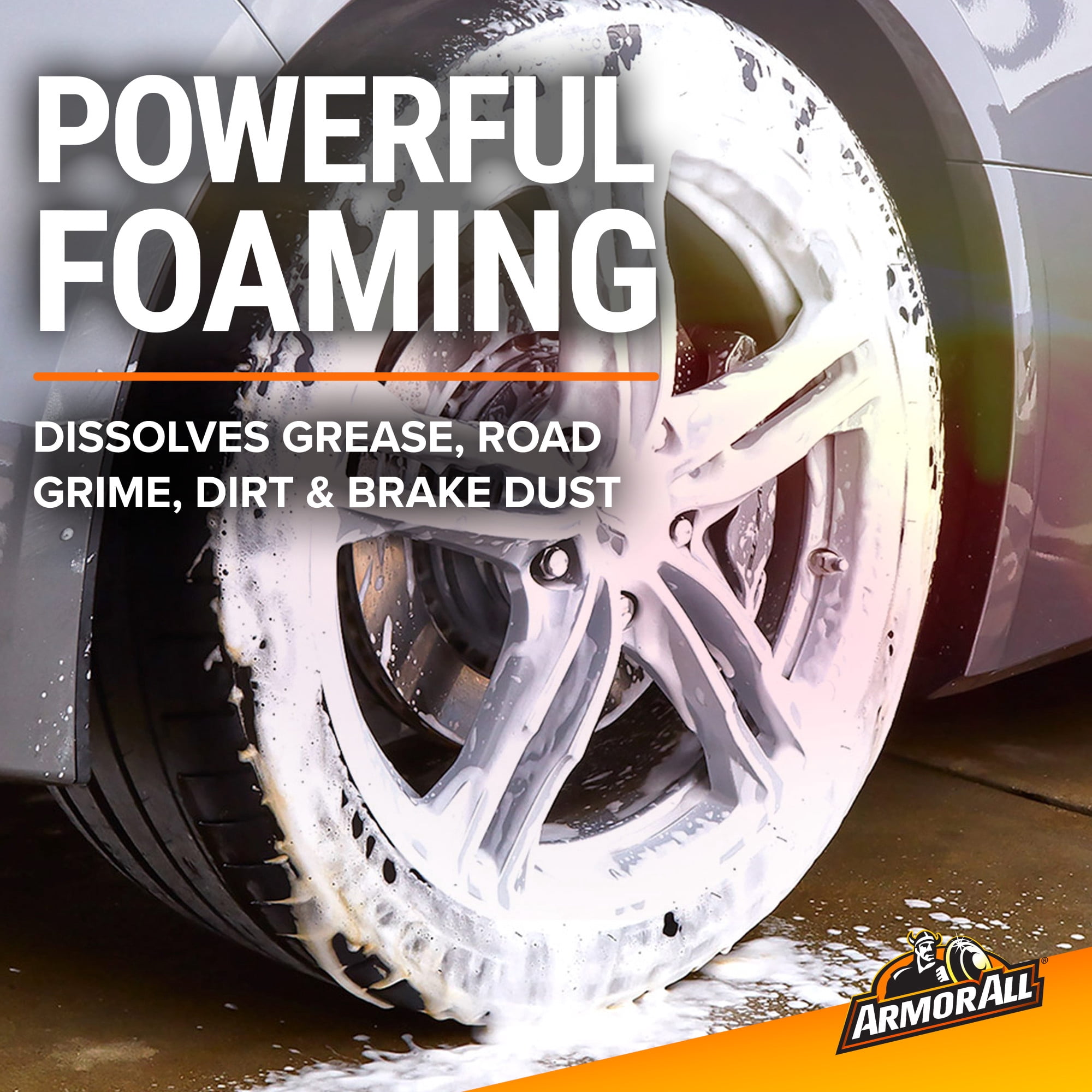 (2 pack) Armor All Extreme Wheel Cleaner and Tire Cleaner, Holiday Gift for Men, Dad or Husband - 24 fl oz