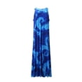 thumbnail image 3 of Daeful Maxi Robe Sans Manches Swing Gilet Col Carré Femmes Décontracté en Vrac Floral Robe de Soleil 8 Bleu, 3 of 6