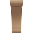 thumbnail image 2 of 5"W x 10"D x 15"H Classic Olympic Rough Cedar Woodgrain TimberThane Corbel, Primed Tan, 2 of 6