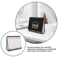 thumbnail image 7 of Raindrops 2025 Monthly Desk Calendar English Standing Desktop Calendar for Office and Home Use, 7 of 7