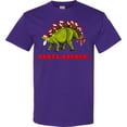 thumbnail image 3 of Inktastic Santa-saurus Christmas Dinosaur T-Shirt, 3 of 5