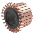 thumbnail image 4 of 23.5x10 x 17.2（18.2) mm 24P Teeth Copper Hook Type Electrical Motor Commutator, 4 of 10