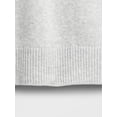 thumbnail image 3 of Suéter GAP para Mujer Cashsoft Cuello Redondo Gris Claro XXL, 3 of 4