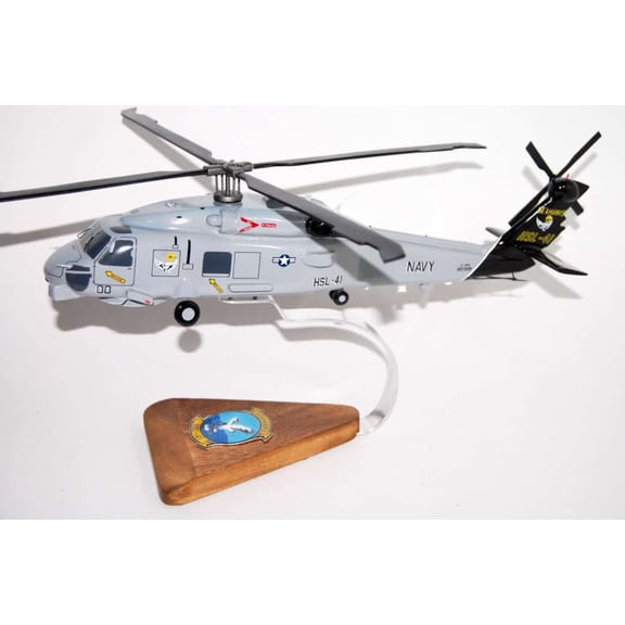Sikorsky® SH-60B Seahawk®, HSL-41 Seahawks, 16 Mahogany Scale Model
