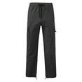 thumbnail image 4 of Casual Pants for Men Big and Tall Work Pants for Men Solid Casual Multiple Pockets Outdoor Straight Type Fitness Pants Cargo Pants Trousers, 4 of 4