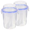 thumbnail image 1 of 2pcs Overnight Oats Containers Double Layer Overnight Oats Jars Breakfast Salad Cup, 1 of 3