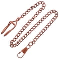 thumbnail image 1 of Vintage Pocket Watch Chains Alloy 3Pcs 14.8X0.4X0.4In For Men Daily Use, 1 of 8