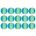 thumbnail image 1 of 15 Uds. De espuma EVA ligera, 70% de elasticidad, uso seguro, pelota de golf para patio de juegos de práctica en interiores, juguete para áreas de construcción, color azul, 1 of 8
