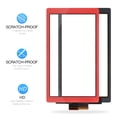 thumbnail image 2 of For Nintendo Switch Lite Screen Replacement For Nintendo Switch Lite Touch Screen Digitizer Parts For Switch Lite Touch Sensor Glass Panel Full Repair Kit with Protector Film(Not For Switch) (Red), 2 of 6