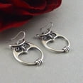 thumbnail image 3 of Zhuge Women's Vintage Bohemian Dangle Drop Earrings, Retro Novel Unique Design Fashion Statement Jewelry, Style 23, 3 of 4