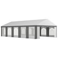 thumbnail image 3 of Outsunny 20' x 33' Heavy-duty Large Wedding Tent with Sidewalls, Gray, 3 of 10