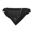 thumbnail image 1 of Bolsa de cintura Bolsa de viaje Bolso Crossbody para el escenario Performance Carnival Holiday Negro, 1 of 8