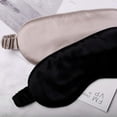 thumbnail image 3 of Antifaz para dormir de seda de lujo 100 % antifaz para ojos de seda de morera/antienvejecimiento/cuidado de la piel/colores múltiples/ultrasuave, ligero, 3 of 3