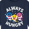 thumbnail image 3 of Baby Shark - Always Hungry - Toddler And Youth Long Sleeve Graphic T-Shirt, 3 of 6