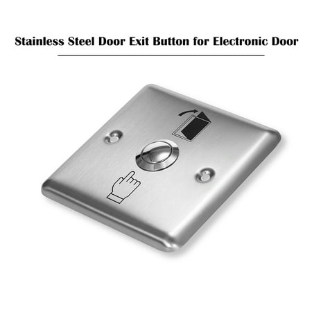 Stainless Steel Door Exit Button Electronic Door Lock No Com Push