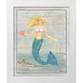 thumbnail image 3 of Paul Brent 20x24 White Modern Wood Framed Wall Art Titled - Siren Song, 3 of 5