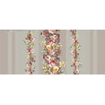thumbnail image 3 of Challis Rayon Printed Saniyya, Floral Fabric, Dress Fabric (CORAL/ORANGE/YELLOW, ByYard), 3 of 4