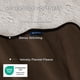 thumbnail image 3 of Manta Impermeable Bedsure para Cama Sherpa Fleece Marrón 90x86, 3 of 8