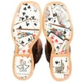 thumbnail image 2 of Tin Haul Men's The Gambler Card Shuffle Sole Western Boot Broad Square Toe - 14-020-0007-0333 BR 9.5 EE  US, 2 of 5