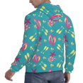 thumbnail image 3 of Hoodies for Men - Flip flop starfish shells Long Sleeve Comfrt Men'S Fashion Hoodies & Sweatshirts, Sweatshirts for Men Hoodies Pullover Clothing Clothes with Pouch, 3 of 7