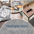 thumbnail image 6 of Jokapy Non-Slip Tufting Cloth Thick Rug Backing Fabric, Non-Skid Thick Rug Pad, 6' x 6', Gray, 6 of 11