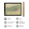 thumbnail image 4 of 1990 Great Smoky Mountains Trail Map Poster - Smoky Mountains Map - Appalachian Trail Poster - North Carolina Poster - Tennessee Poster - Smoky Mountains Poster, 4 of 8