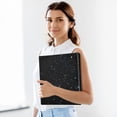 thumbnail image 6 of Hard Shell Ring Binder With Clip Holds 200 Sheets Office Home Organization Twinkling Stars, 6 of 10