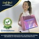 thumbnail image 4 of Bolsas de regalo Nush Nush, grandes, rosas iridiscentes, 30 unidades, 33 x 13 x 28 cm, 4 of 7