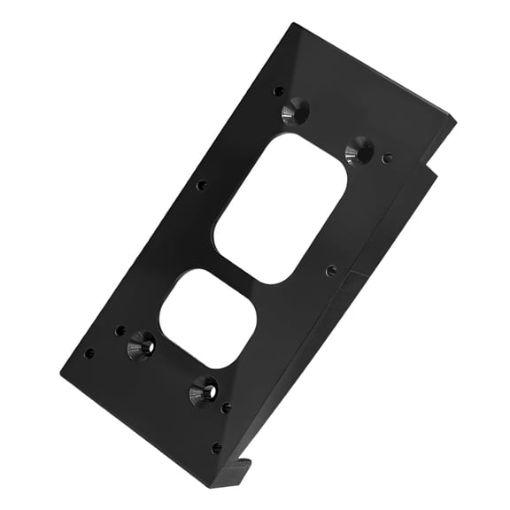 7829 Adjustable Angles Doorbell Bracket Home Doorbell Bracket Vinyls Siding Doorbell Mount Bracket for Rings Video Doorbell