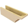 thumbnail image 5 of Ekena Millwork 6"W x 6"H x 20"L Monterey Woodgrain TimberThane Rafter Tail, Primed Tan, 5 of 6