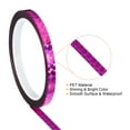 thumbnail image 3 of 8mm x 50m Prism Tape, Holographic Reflective Self Adhesive for DIY Art Craft Wrapping Decoration, Rose Red, 3 of 5