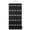 Black, variant on ​​BMYJ 15/25-Slot Hanging Sunglasses Organizer​​ - Wall-Mounted Glasses Display with Sturdy Rope | Space-Saving Storage Pockets for Eyewear, Watches & Jewelry