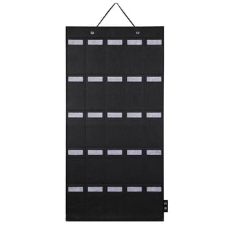 25 SLOT SUNGLASSES HOLDER! FELT MATERIAL! Gustave Hanging Sunglasses Organizer Storage Display Felt  main image 2