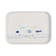 thumbnail image 1 of Bandejas de servicio de hotel de 1 pieza Vajilla de plástico de melamina rectangular Blanco S S Zulema Bandeja de servicio del hotel para acampar, 1 of 7