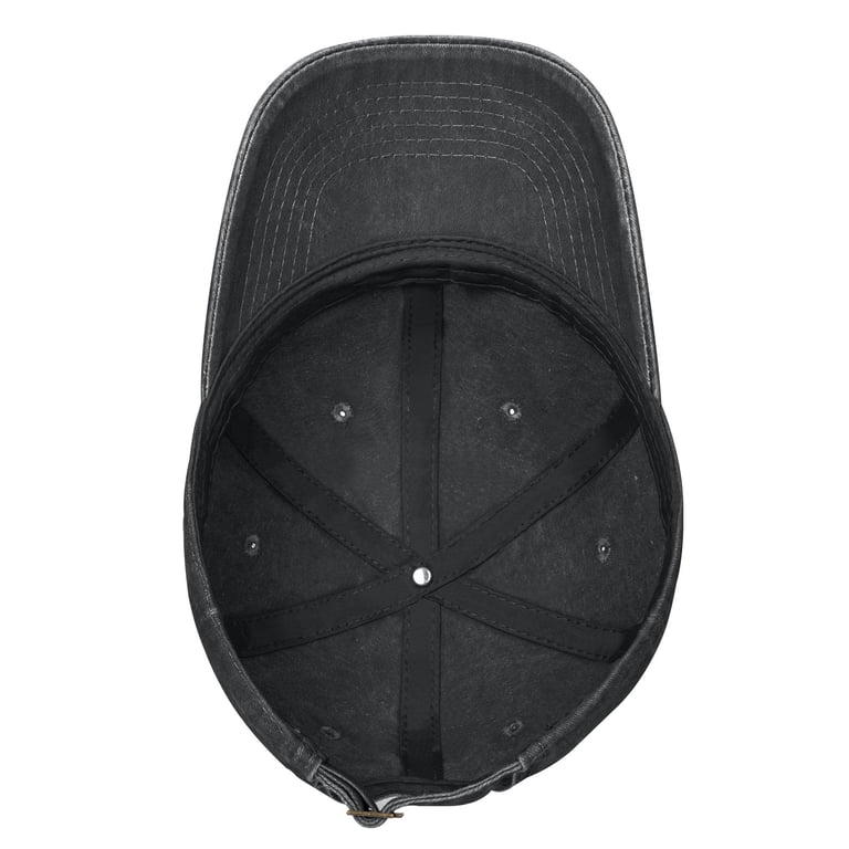 Adjustable Vintage Cotton Washed Distressed Baseball Cap 