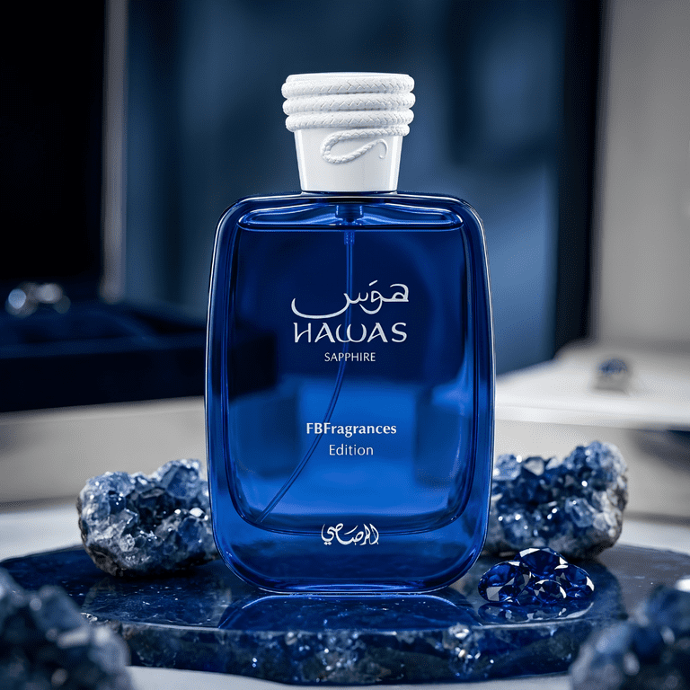 Rasasi, Hawas Sapphire Eau de Parfum, 100ml, Marine fragrance