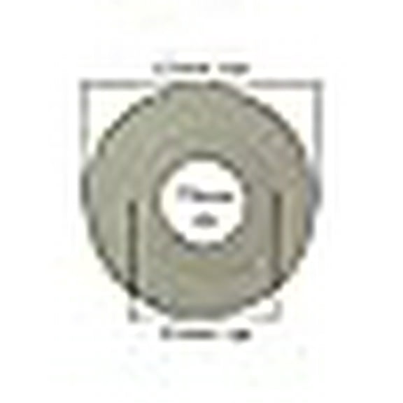 Flush Valve Silicone Seal (57mm OD, 19mm ID, 35mm LD)