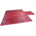 thumbnail image 2 of Vinyl Flatbed Tarps 18oz Lumber Tarp 20x27 (6' Drop) - Red, 2 of 9