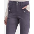 thumbnail image 4 of No Boundaries Women's Utility Flare Jean, Inseam 31.5", Sizes XXS-XXL, 4 of 5