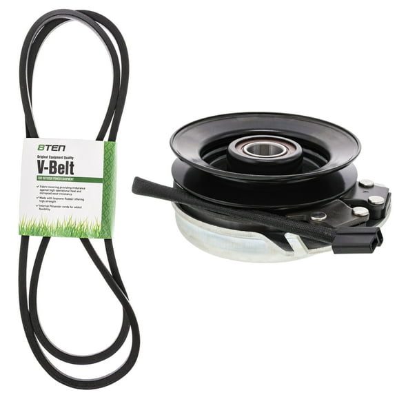 8TEN Belt PTO Clutch Kit for Husqvarna YTH 1542 Jonsered LT17A LT16A MK1006320