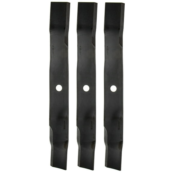 John Deere M145719 62" Deck 3-Pack Mulching Blades Z465 EZTrak Z535M Z540 Ztrak