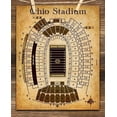 thumbnail image 5 of Ohio Stadium Football Seating Chart Art Print - 11x14 Unframed Art Print - Great Sports Bar Decor and Gift for Football Fans, 5 of 6